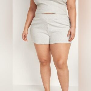 Old Navy Ribbed Shorts Sz 4X NWOT